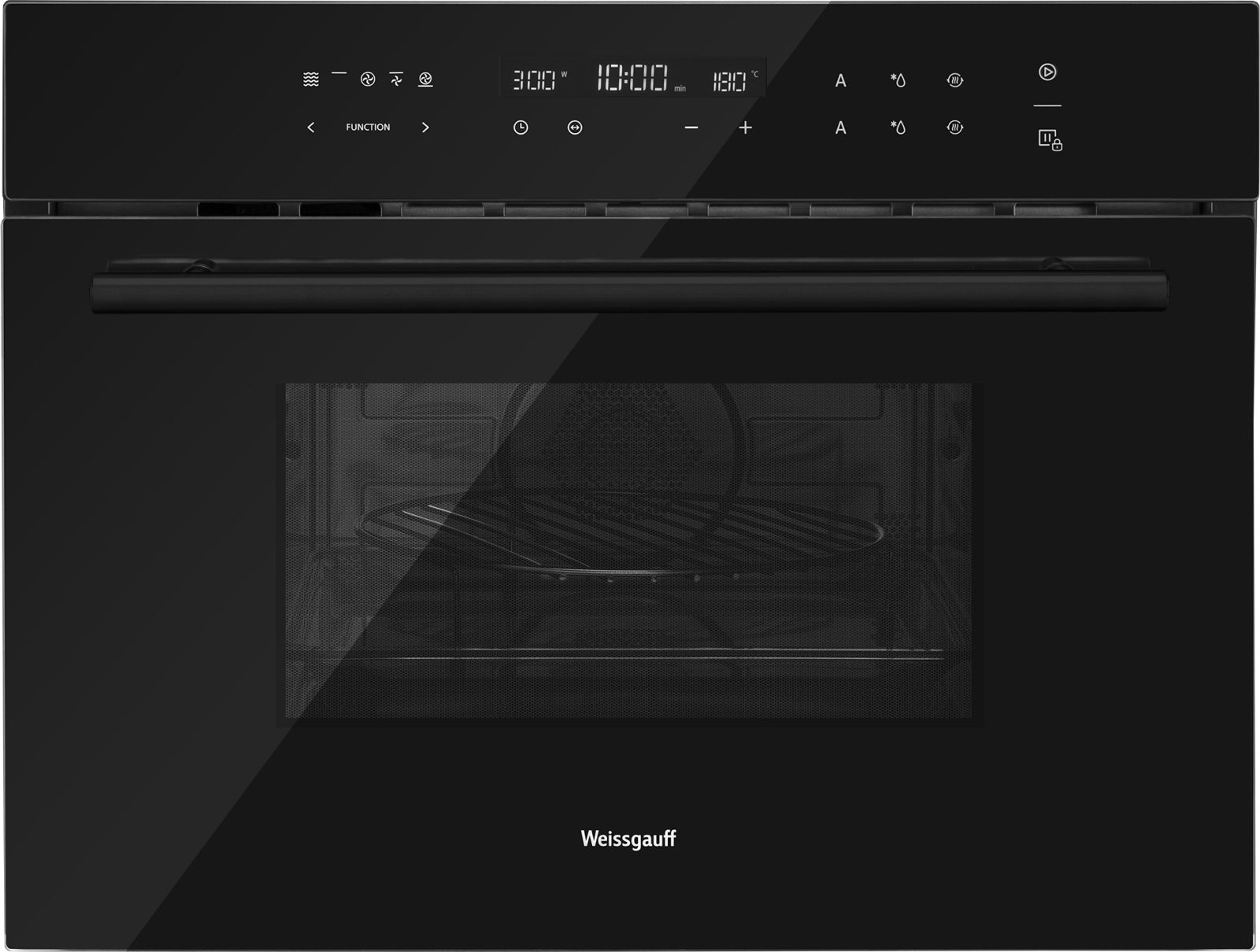 Духовой шкаф Электрический Weissgauff OE 446 Black Edition черный