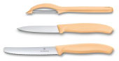 Набор ножей кухон. Victorinox Paring 2 Knife Set (6.7116.31L92) компл.:2предм. овощеч. оранжевый карт.коробка