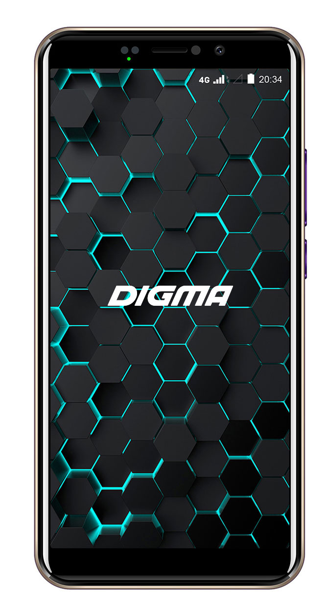 Смартфон Digma Pay 4G Linx 16Gb 2Gb золотистый моноблок 3G 4G 2Sim 5.45" 720x1440 Android 8.1 13Mpix 802.11 b/g/n NFC GPS GSM900/1800 GSM1900 TouchSc FM microSD max128Gb