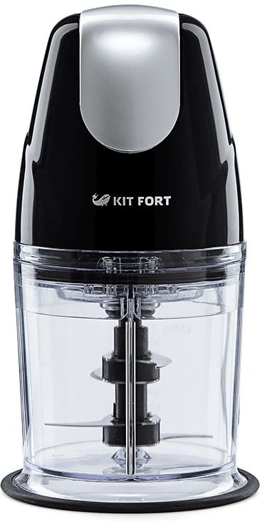 Измельчитель электрический Kitfort КТ-1321 0.5л. 400Вт черный