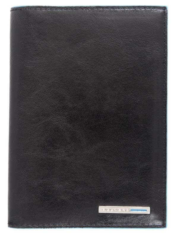 Обложка для документов Piquadro Blue Square AS429B2/N черный натур.кожа