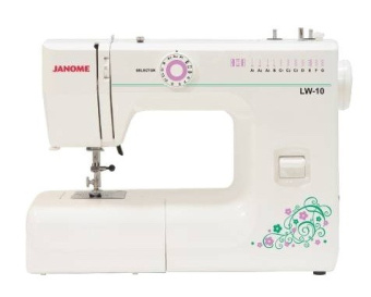 Швейная машина Janome LW-10 белый - купить недорого с доставкой в интернет-магазине