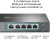 Межсетевой экран TP-Link SafeStream ER605 10/100/1000BASE-TX черный - купить недорого с доставкой в интернет-магазине