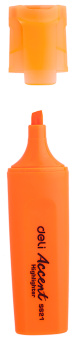 Текстовыделитель Deli ES621Sorange Macaron скошенный пиш. наконечник 1-5мм оранжевый - купить недорого с доставкой в интернет-магазине