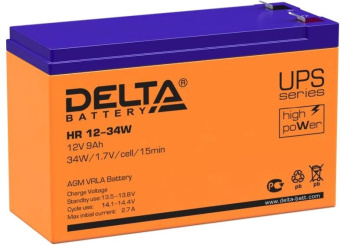 Батарея для ИБП Delta HR 12-34 W 12В 9Ач - купить недорого с доставкой в интернет-магазине