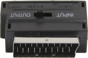 Адаптер аудио-видео Ningbo SCART (m)/3хRCA (f)/S-VIDEO (f) черный (JSP005) - купить недорого с доставкой в интернет-магазине