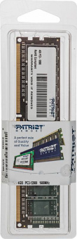 Память DDR3 4Gb 1600MHz Patriot PSD34G16002 RTL PC3-12800 CL11 DIMM 240-pin 1.5В - купить недорого с доставкой в интернет-магазине