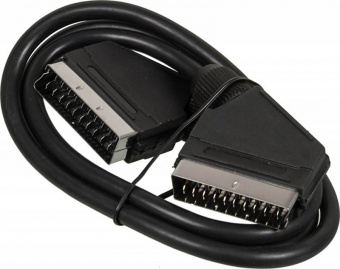 Кабель аудио-видео Ningbo SCART (m)/SCART (m) 1м. черный - купить недорого с доставкой в интернет-магазине