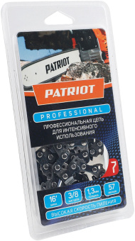 Цепь для цепных пил Patriot 91LP-57E Professional 3/8" 57звен. (862321045) - купить недорого с доставкой в интернет-магазине