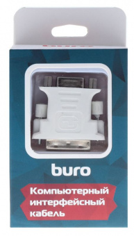 Адаптер Buro BHP RET ADA_DVI-VGA DVI-I(m) VGA (f) серый блистер - купить недорого с доставкой в интернет-магазине