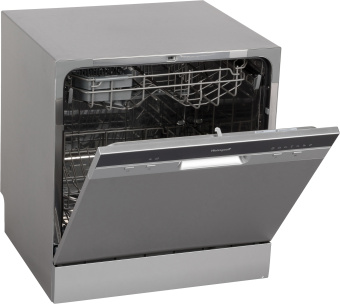 Посудомоечная машина Weissgauff TDW 4006 S серебристый/черный (компактная) - купить недорого с доставкой в интернет-магазине