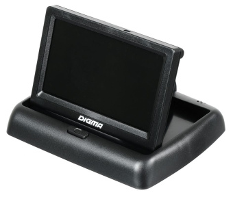 Автомобильный монитор Digma DCM-432 4.3" 16:9 480x272 2.5Вт - купить недорого с доставкой в интернет-магазине