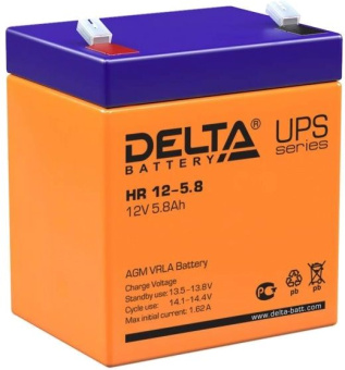 Батарея для ИБП Delta HR 12-5.8 12В 5.8Ач - купить недорого с доставкой в интернет-магазине
