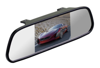 Зеркало заднего вида с монитором Silverstone F1 Interpower IP Mirror 5" 5" 16:9 480x272 4Вт - купить недорого с доставкой в интернет-магазине