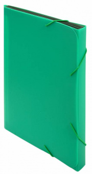 Портфель Бюрократ -BPR6GRN 6 отдел. A4 пластик 0.7мм зеленый - купить недорого с доставкой в интернет-магазине