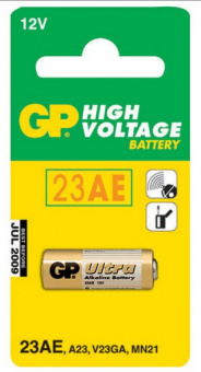 Батарея GP Ultra Alkaline 23AF MN21 (1шт) - купить недорого с доставкой в интернет-магазине