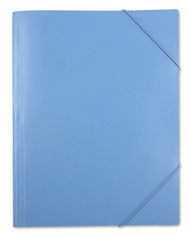 Папка на резинке Бюрократ -PRA3BLUЕ A3 пластик 0.7мм синий вмест.:250лист. - купить недорого с доставкой в интернет-магазине