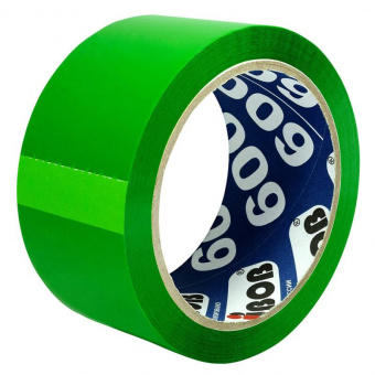 Клейкая лента упаковочная Unibob 600 41154 зеленая шир.48мм дл.66м 45мкм полипропилен - купить недорого с доставкой в интернет-магазине