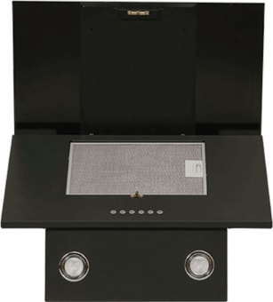Вытяжка каминная Elikor Рубин S4 60П-700-Э4Д антрацит/черное стекло управление: кнопочное (1 мотор) - купить недорого с доставкой в интернет-магазине