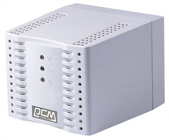 Стабилизатор напряжения Powercom TCA-2000 1000Вт 2000ВА белый - купить недорого с доставкой в интернет-магазине