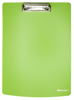 Папка-планшет Silwerhof 957020 A4 полипропилен вспененный 2мм салатовый - купить недорого с доставкой в интернет-магазине
