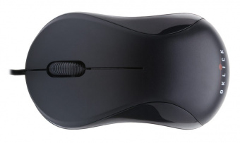 Мышь Оклик 115S черный оптическая (1200dpi) USB для ноутбука (3but) - купить недорого с доставкой в интернет-магазине
