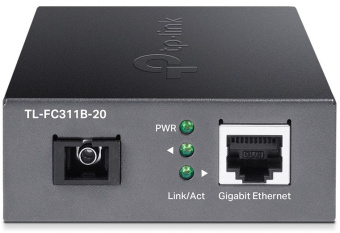 Медиаконвертер TP-Link TL-FC311B-20 WDM 1000Mbit RJ45 до 20km - купить недорого с доставкой в интернет-магазине