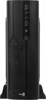 Корпус Aerocool CS-101 черный 400W mATX 1x80mm 2xUSB3.0 audio - купить недорого с доставкой в интернет-магазине