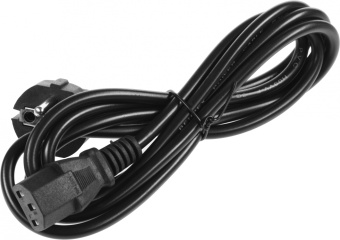 Кабель IEC C13 Евровилка 1.8м черный - купить недорого с доставкой в интернет-магазине