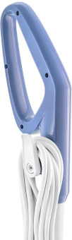 Швабра паровая Kitfort КТ-1004-1 1500Вт голубой/белый - купить недорого с доставкой в интернет-магазине