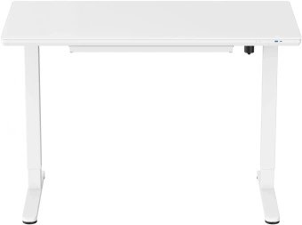 Стол для компьютера Cactus CS-EGD-WWT столешница стекло белый каркас белый - купить недорого с доставкой в интернет-магазине
