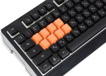Клавиатура A4Tech Bloody B188 черный USB Multimedia for gamer LED - купить недорого с доставкой в интернет-магазине