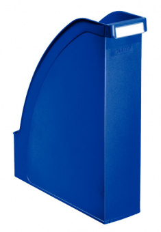 Лоток вертикальный Leitz 24760035 Plus 78x308x278мм синий пластик - купить недорого с доставкой в интернет-магазине