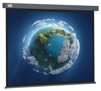 Экран Cactus 187x332см Wallscreen CS-PSW-187X332-SG 16:9 настенно-потолочный рулонный серый - купить недорого с доставкой в интернет-магазине