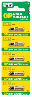 Батарея GP Super Alkaline 27A MN27 (5шт) - купить недорого с доставкой в интернет-магазине