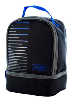 Сумка-термос Thermos Lunch Kit 4л. черный/синий (765659) - купить недорого с доставкой в интернет-магазине