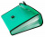 Портфель Бюрократ -BPP6LGRN 6 отдел. A4 с окантовкой пластик 0.7мм зеленый - купить недорого с доставкой в интернет-магазине