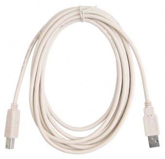 Кабель Buro USB2.0-AM/BM-3 USB A(m) USB B(m) 3м серый - купить недорого с доставкой в интернет-магазине