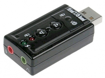 Звуковая карта USB TRUA71 (C-Media CM108) 2.0 Ret - купить недорого с доставкой в интернет-магазине