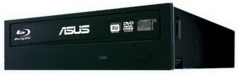 Привод Blu-Ray RE Asus BW-16D1HT/BLK/G/AS черный SATA внутренний RTL - купить недорого с доставкой в интернет-магазине