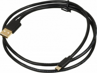Кабель 2A Square Connector USB (m)-micro USB (m) 1м черный - купить недорого с доставкой в интернет-магазине