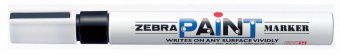 Маркер перманентный Zebra PAINT MOP-200MZ-BK круглый пиш. наконечник 1.5мм черный - купить недорого с доставкой в интернет-магазине