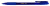 Ручка шариковая Zebra Z-1 COLOUR 0.7мм резин. манжета синий синие чернила - купить недорого с доставкой в интернет-магазине