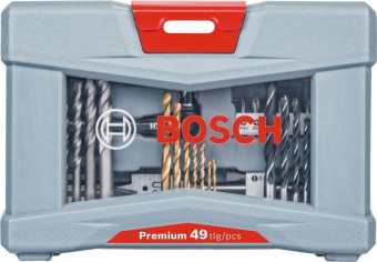 Набор бит Bosch Premium Set - 49 (2608P00233) (49пред.) для шуруповертов - купить недорого с доставкой в интернет-магазине